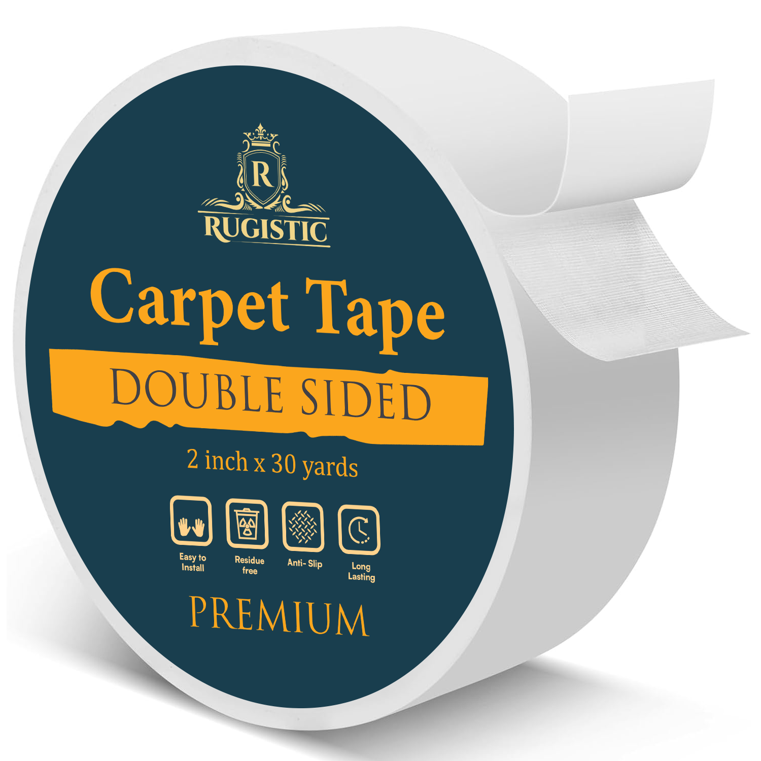 Double Sided Carpet Tape Heavy Duty: 25mm x 20m and 50mm x 28m Extra Strong Rug Tape